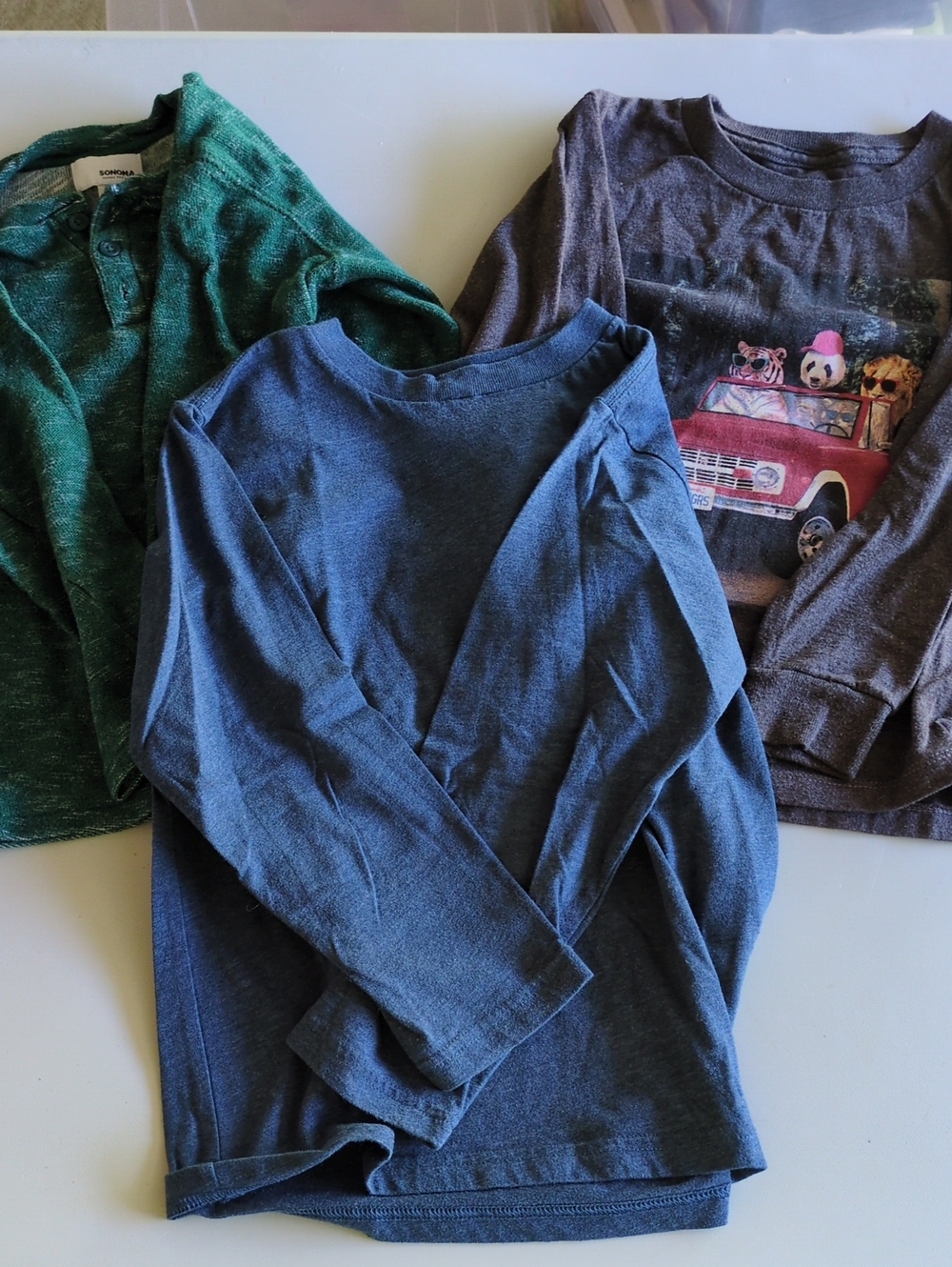 Kids Long-Sleeve Tees Lot Of 3